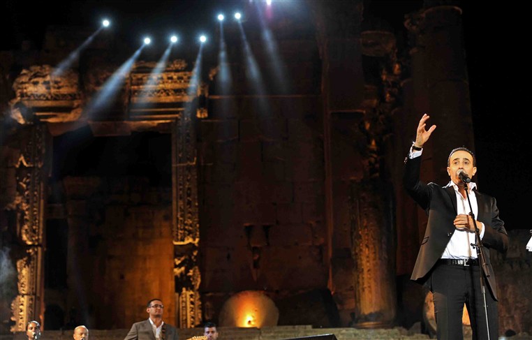 SABER RIBAII at Baalbeck FESTIVAL